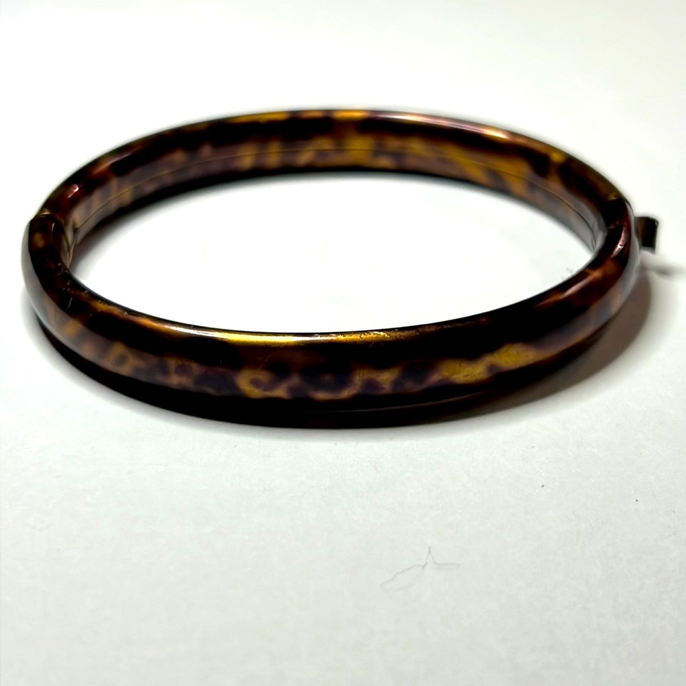 Vintage Metal Tortoiseshell Clasp